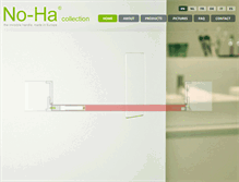 Tablet Screenshot of no-ha.com